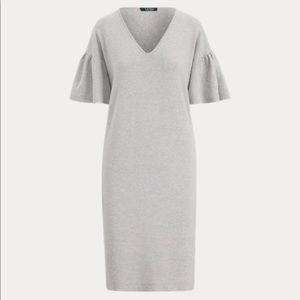 Ralph Lauren Ruffle sleeve sweater dress